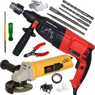 Digital Craft High-Performance Drill – 13mm Chuck & SDS Adaptor, 100% Copper Winding 26mm Hammer Drill...