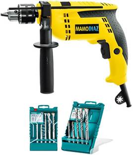 Mamodiaz Cutfast CF-368 Drill machine (13mm) HEAVY DUTY With Masonry Bit Hammer Drill