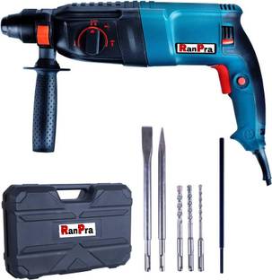RanPra 3 MONTHS WARRANTY 26 MM CUTFAST HAMMER/DEMOLITION DRILL MACHINE HEAVY DUTY 1250 W Rotary Hammer Drill