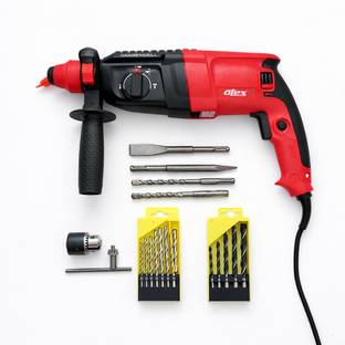 OTEX 100% Copper winding Machine with 5pc bit 13mm drill chuck & Adaptor 13pc 5Pc Masonry bit Rotary H...