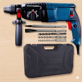 RanPra 26MM ROTARY HAMMER DRILL | HEAVY DUTY 26MM HAMMER DRILL RHC-368 13 MM HAMMER DRILL MACHINE HEAV...