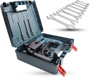 Walkers WKCB332M1 All Purpose 20mm Hammer Impact Drill Machine Forward/Reverse Rotation with 3 Bits fo...