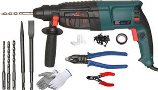 Digital Craft 100% Copper Winding Drill Machine with Hand Tool Kit Hammer Drilling Machine 26mm,8"Inch...