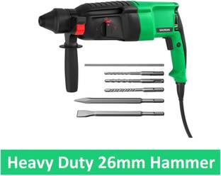 Sauran Heavy Duty 26mm Rotary Hammer Machine (HEM68) Rotary Hammer Drill