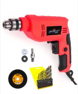 Mamodiaz AutoPower Pro (10mm) 450W reversible with Left or Right Drill machine Iron Cutting& Complete ...