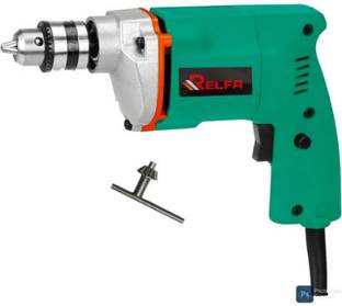 Mamodiaz Relfa RF-D-2310 10mm Drill Machine and Iron Cutting & Complete Set With HSS bit Rotary Hammer...