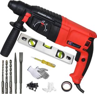 Digital Craft Powerful Copper Winding Drill Set with Multi-Purpose Hand Tools 26mm Hammer Drilling Mac...