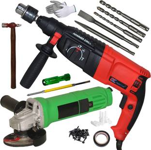 Digital Craft 26mm Hammer Drilling Machine 803 AngleGrinder,2in1 ScrewDriver,Hammer 200gm Rotary Hamme...