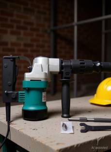 TAAJ 5 KG Demolition hammer Breaker machine Concrete Breaker with chisel hammer bits Rotary Hammer Dri...