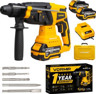 iBELL VORMIR VR BH21-44 Cordless Hammer Drill, 20V Max Brushless, 3J Impact Energy,0–1000 RPM,0–4450 B...