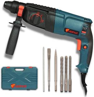 LEOFAST LFT-1209 Heavy Duty, Copper Armature And Stator Powerful Machine Rotary Hammer Drill