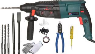 Digital Craft 100% Copper Winding Drill Machine with Hand Tool Kit Hammer Drilling Machine 26mm,8"Inch...