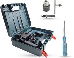 Walkers WKCB341M1 All Purpose 20mm Hammer Impact Drill Machine Forward/Reverse Rotation with 3 Bits fo...