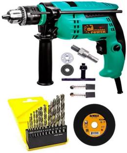 Mamodiaz Eternal power 13mm Yogamax 13MM Machine & 13pc hss drill Bit With Iron Cutting & Complete set...