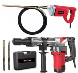 RanPra 7 KG BREAKER MACHINE WITH CONCERTE VIBRATOR MACHINE Hammer Drill