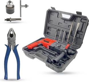 Walkers WKCB391M1 26mm Hammer Impact Drill Machine Forward/Reverse Rotation with 5Pcs SDS Plus Bits fo...