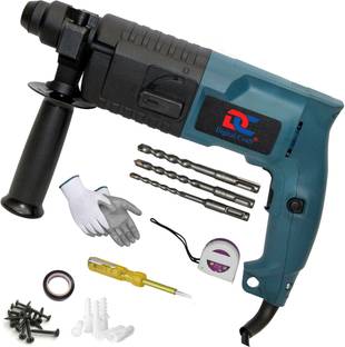 Digital Craft Heavy-Duty Copper Motor Drill Set with Multi-Tool Kit for Home Projects 20mm Hammer Dril...