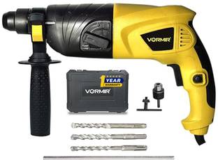 VORMIR 500W SDS Plus 20mm Rotary Hammer Drill with Safety Clutch & Drill Bits VR RH20-25 Rotary Hammer...