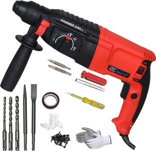 Digital Craft Powerful Copper Winding Drill Set with Multi-Purpose Hand Tools 26mm Hammer Drilling Mac...