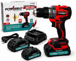 Mat max PBT-CBL21V-ID13 CORDLESS BRUSHLESS IMPACT DRILL 90NM MAX TORQUE21V LI-ION BATTERY & CHARGER Ha...