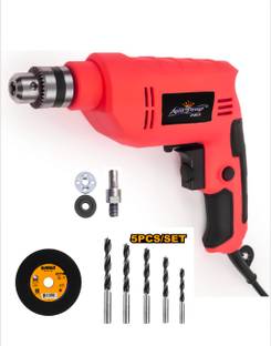 Mamodiaz AutoPower APP-1125 (10mm) 450W reversible with Left or Right Drill machine Iron Cutting& Comp...
