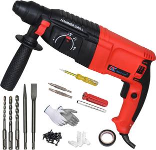 Digital Craft Powerful Copper Winding Drill Set with Multi-Purpose Hand Tools 26mm Hammer Drilling Mac...