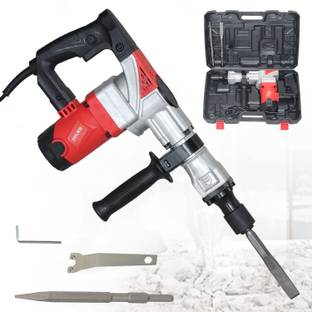 Digital Craft 2400W Demolition Hammer Drill Machine Heavy Duty Concrete Breaker 2900 BPM Copper Motor ...