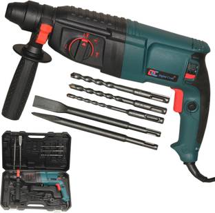 Digital Craft 1600W Electric Rotary Hammer 26mm SDS Plus 5-Mode Heavy Duty Drill with Vibration Contro...