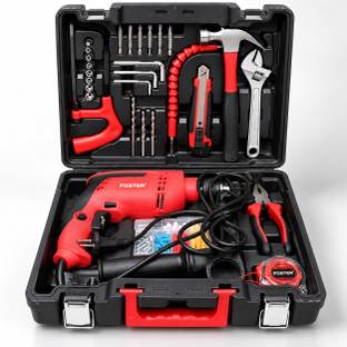 FOSTER FK-3513 Power and Hand Tool kit | Impact Drill Machine Tool Kit FK-3513 | 135 Pcs Tool Kit | Fo...