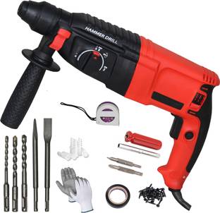 Digital Craft Powerful Copper Winding Drill Set with Multi-Purpose Hand Tools 26mm Hammer Drilling Mac...