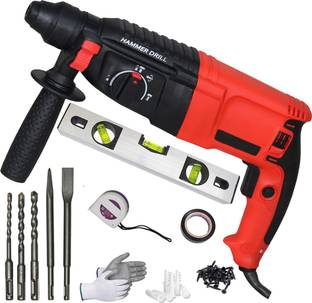 Digital Craft Powerful Copper Winding Drill Set with Multi-Purpose Hand Tools 26mm Hammer Drilling Mac...