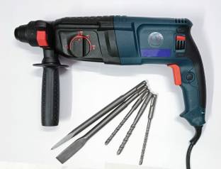 Mass Pro 1 Set With Drill Bits Heavy Duty 26mm Hammer Drill Rotary Hammer Drill