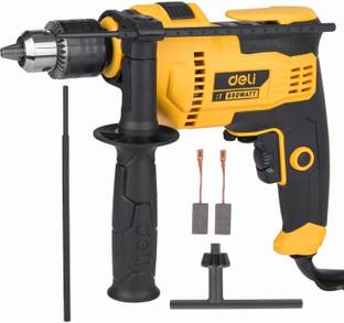 Deli 650W Corded Electric Impact Drill with 0-3000RPM No-Load Speed 0-48000/min Impact Rate 220-240v ~...