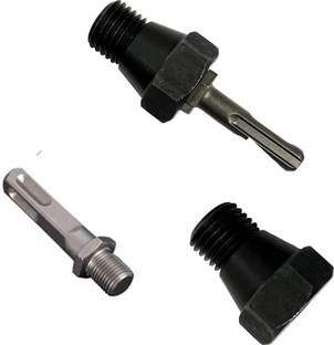 SVH Rotary Hammer To Core Cutter Adapter( M22 Thread ) with SDS Plus Shank Adapter Hammer Drill