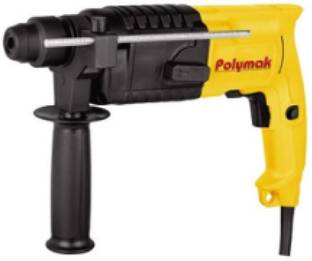 Polymak 22mm Rotary Hammer 800 Watts PM20RH-DY 800W Rotary Hammer Drill , Heavy-Duty Drilling & Chisel...