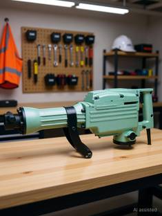 Sauran 1500W Corded, Electric Demolition Hammer Concrete Breaker (16Kg) Impact Driver