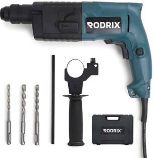 Rodrix 20mm SDS Plus Hammer Drill Machine, 900W Copper Motor,850RPM , 2 Modes, 3900 BPM RD20 F/R Hamme...