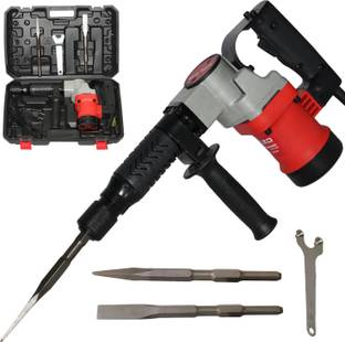 Digital Craft Heavy Duty Demolition Hammer 2000W 5kg Concrete Breaker Durable Jack Hammer, 2900 BPM wi...
