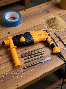 LEOFAST Gold LG-226 Heavy Duty Copper Armature And Stator Rotary Hammer Drill