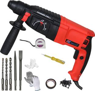 Digital Craft Powerful Copper Winding Drill Set with Multi-Purpose Hand Tools 26mm Hammer Drilling Mac...