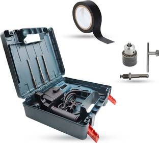 Walkers WKCB340M1 All Purpose 20mm Hammer Impact Drill Machine Forward/Reverse Rotation with 3 Bits fo...