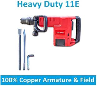 Sauran Heavy-Duty 11 Kg Demolition Hammer 100% Copper Armature (HMM34) Impact Driver