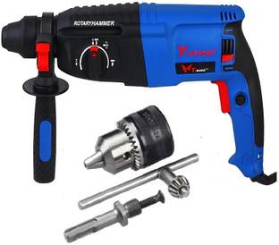 NSK TOOLS 26MM Hammer DrillPistol Grip Drill Rotary Hammer Drill With 13mm Drill Chuck Size 1-13mm Dri...