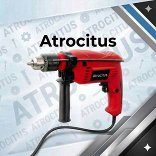 Atrocitus Hammer Drill (13 mm Chuck Size) ATR122_13MM_DM_Red_DRILL MACHINE ( 100% COPPER WINDING ) Ham...