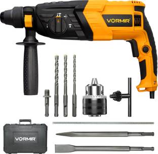 VORMIR VORMIR Rotary Hammer Drill VR RH26-26, Copper Armature, 900RPM, Speed 4000/min, SDS Plus, 26MM,...