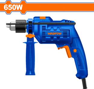 Wadfow 650W Impact Drill with Hammer Function, 3000 RPM Variable Speed Rotary Hammer Drill