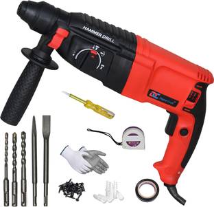 Digital Craft Powerful Copper Winding Drill Set with Multi-Purpose Hand Tools 26mm Hammer Drilling Mac...