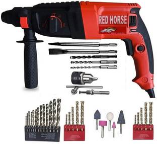 Mamodiaz Redhorse 2800W 26mm100% Copper winding Machine with 13 pcs Hss Drill Chuck 5 Adaptor 5pcs Bit...