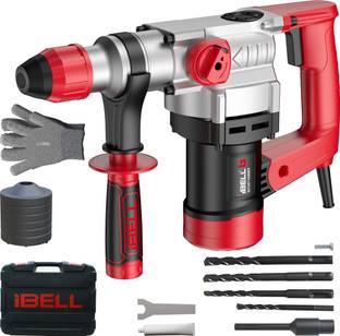 iBELL Rotary Hammer, 750RPM, SDS Plus Chuck 26mm, Energy 5J, Impact Rate 4000/min RH28-101 Rotary Hammer Drill