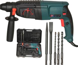 Digital Craft Powerful 1600W Rotary Hammer Drill 26mm SDS Plus Heavy Duty Corded Tool with 5 Functions...